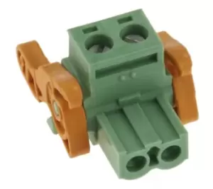 Image of Phoenix Contact Mstb 2,5/ 2-St-5,08-Lr Terminal Block, Pluggable, 2Pos, 12Awg