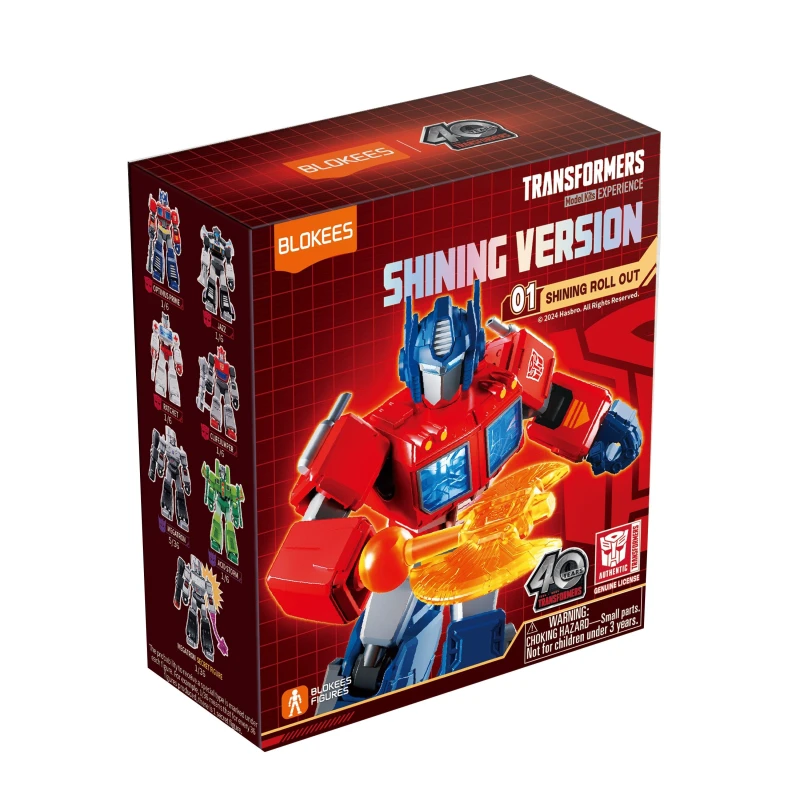 Image of Blokees Transformers : 01 Shining Version (Single Box) SV 01 unisex One Size