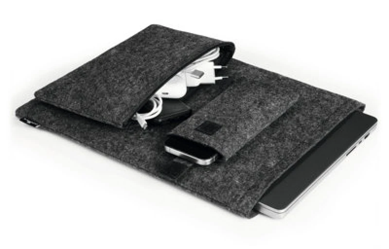 Image of Durable EFFECT Recycled Felt Laptop Laptop Case Sleeve with Phone and EXR56587DR