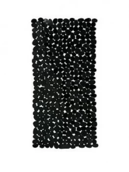 Image of Premier Housewares Black Pebble Bath Mat