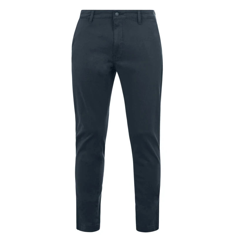 Image of Levis Chino Regular Tapered Trousers - Blue Blue 34 R
