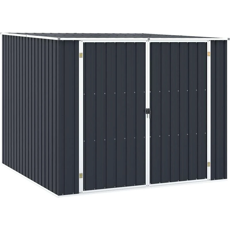 Image of VIDAXL Garden Shed Anthracite 195x198x159cm Galvanised Steel Vidaxl 8719883811055