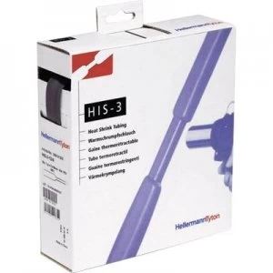 Image of HellermannTyton 308-32400 HIS-24/8-PEX-BK H&B Heat Shrink Tubing Reel In Dispenser Box 3m N/A