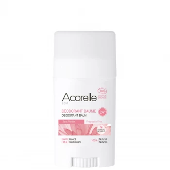 Image of Acorelle Organic Fragrance Free Deodorant Balm 40g