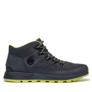 Image of Timberland Sprint Trekker Mid Hiker For Men In Black Black, Size 10