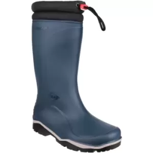 Image of Dunlop Mens Blizzard Fur Lined Insulated Welly Wellington Boots UK Size 10 (EU 44)
