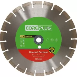 Image of CorePlus Top Twelve General Purpose Diamond Blade 300mm