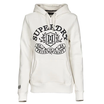 Image of superdry. Sweatshirt Women White Cotone - Cotton