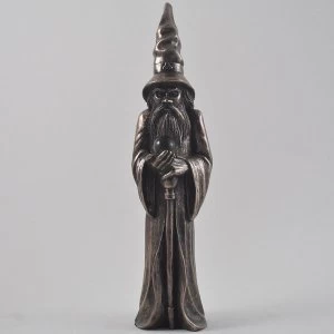 Image of Wizard Bronze Ornament 25cm