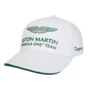 Image of 2022 Aston Martin Official Team Cap (White)