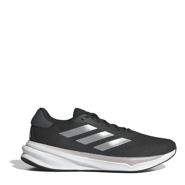 Image of adidas Supernova Stride Mens Running Shoes Everyday Neutral Road Running Shoes 7 (40.7) Black 21297203270