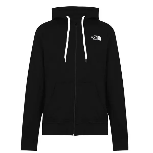 Image of The North Face Mens Open Gate Full-Zip Hoodie - Black 2XL