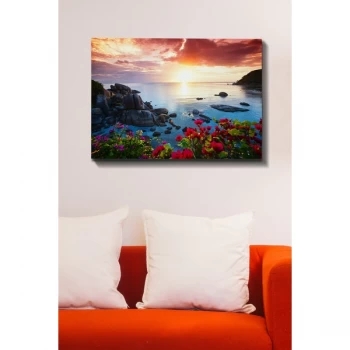 Image of Kanvas Tablo (70 x 100) - 95 Multicolor Decorative Canvas Painting