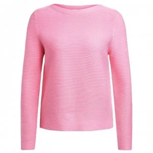 Image of Oui Ribbed Jumper - Morning 3320