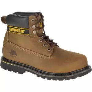 Image of Caterpillar Holton S3 Safety Boot / Mens Boots / Boots Safety (11 UK) (Brown) - Brown