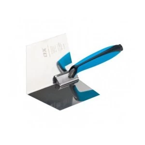 Image of Ox Pro Dry Wall Internal Corner Trowel 102x127mm