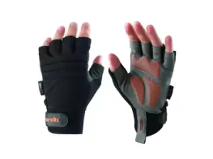 Image of Scruffs T51004 Trade Fingerless Gloves Black L