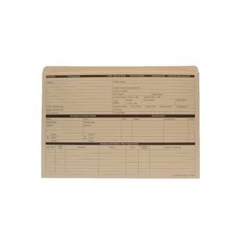 Image of Custom Form Personnel Wallet Buff Pk50 - SF352