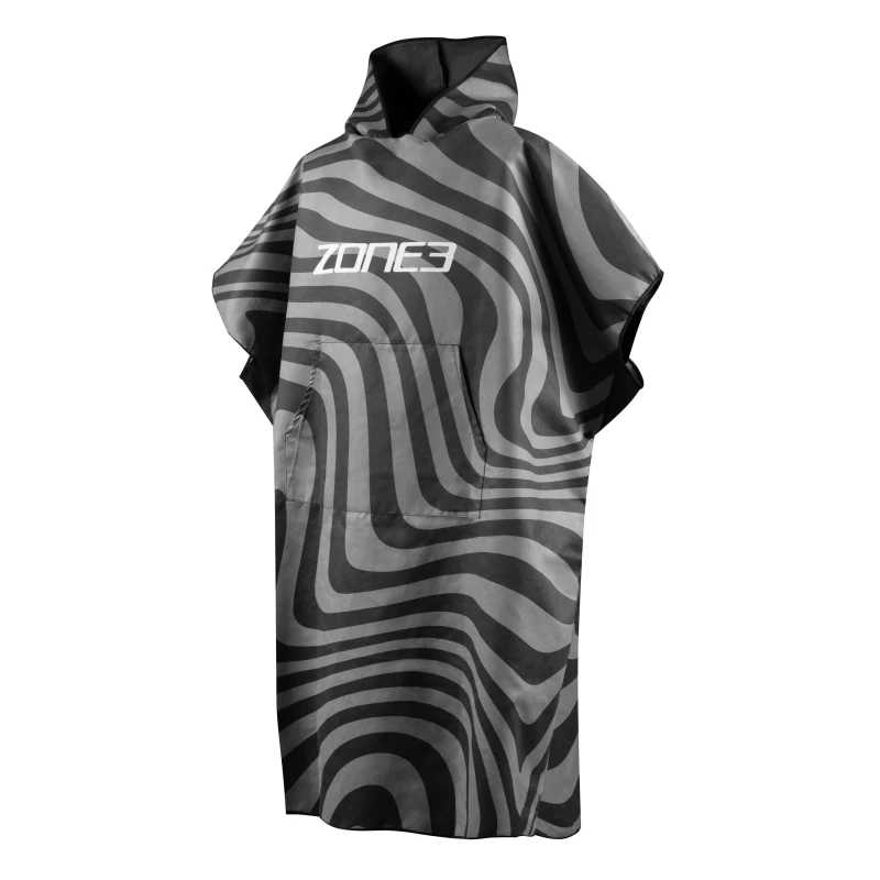 Image of Microfibre Towel Black/Grey unisex One Size