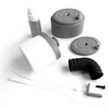 Image of Fastrax Waterproof Air Filter 1/8Th W/Air Filter Oil - Black