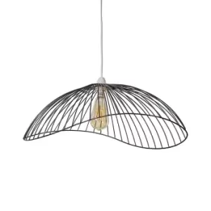 Image of Covelas Black Ceiling Pendant Shade