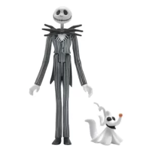 Image of Nightmare Before Christmas ReAction Action Figure Jack Skellington 10 cm