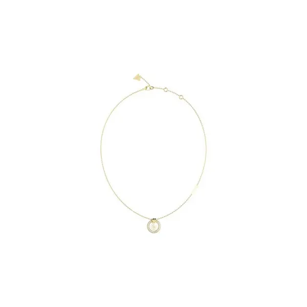 Image of Guess Jewellery Ladies 16"-18" 4G Logo Knot Mini Necklace UB