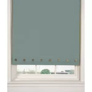 Image of Square Eyelet Roller Blind Duck Egg 1.5 x 1.6 M