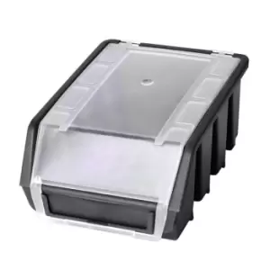 Image of Patrol Group Ergo M+ Box Plastic Parts Storage Stacking with Cover 116 x 161 x 7