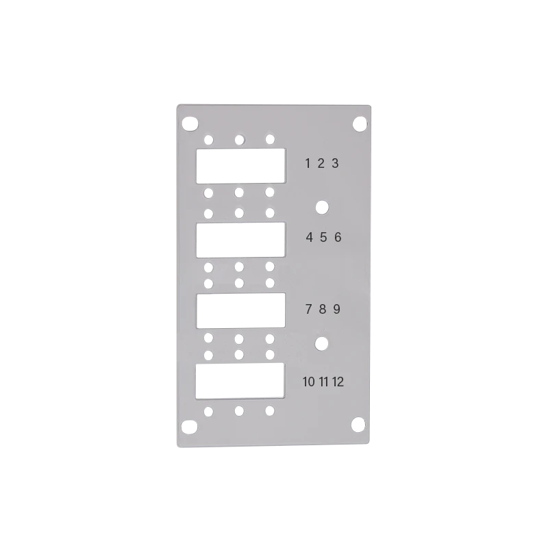 Image of LogiLink Fiber optic front plate 12 LC-D / 12 SC-S for splice distribu