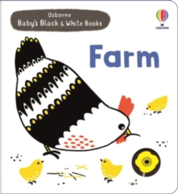 Image of Baby's Black and White Books Farm Board book