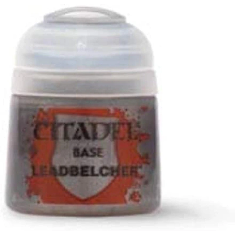 Image of Citadel Games Workshop Colour Base: Leadbelcher (12ml) Paint Multi