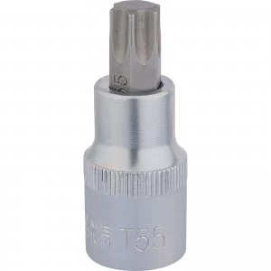 Image of Draper 1/2" Drive 55mm Long Torx Socket Bit 1/2" T55