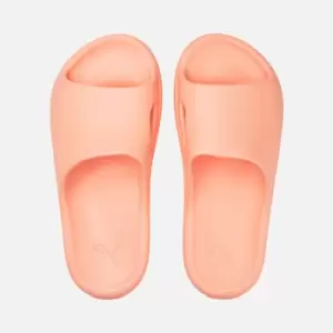 Image of Puma Womens Shibui Cat Slide Sandals - Peach Pink - UK 8