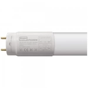 Image of Crompton LED G13 T8 Full Glass Tube 5ft / 1500mm 24W - Warm White