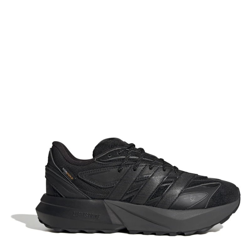 Image of adidas Womens Lightblaze Runners Blk/Blk/Grey female 4 (36.7)