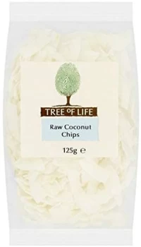Image of Tree of Life Chipped Coconut - Raw - 125g x 6