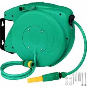Image of Tectake - Hose reel - hose pipe, garden hose, garden hose reel - 10 m - green