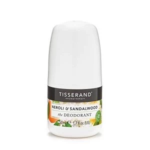 Image of Tisserand Aromatherapy Neroli and Sandalwood Roll On Deodorant 50ml