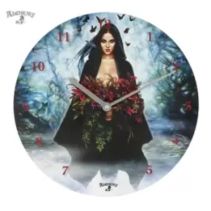 Image of Alchemy Seasons of The Witch MDF Clock