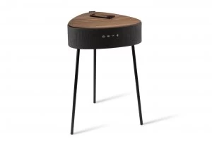 Image of Koble Riva Wireless Charging Bluetooth Side Table - Wood