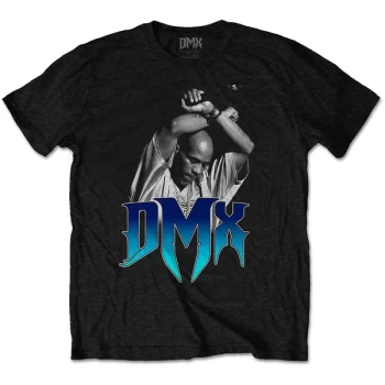 Image of DMX - Arms Crossed? Unisex Medium T-Shirt - Black