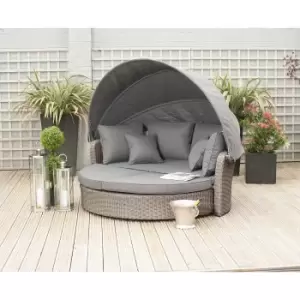 Image of Barbados Garden Day Bed - Slate Grey