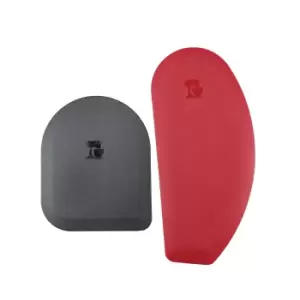 Image of KitchenAid Set of 2 Pot Scraper and Silicone Bowl Scrapers Red
