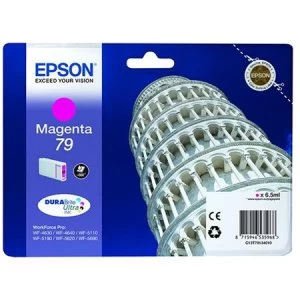 Image of Epson Tower of Pisa 79 Magenta Ink Cartridge