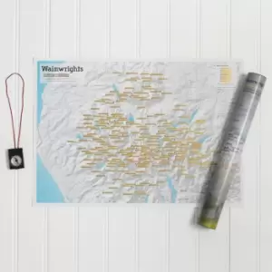Image of Wainwright Bagging Collect & Scratch Map