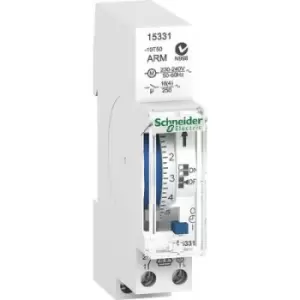 Image of Schneider Electric 15331 DIN rail mount timer analogue 230 V