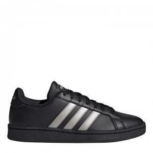 Image of adidas adidas Grand Court Womens Trainers - Black/Gold/Blk