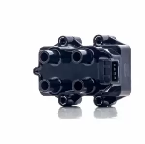 Image of MAGNETI MARELLI Ignition coil PEUGEOT,CITROEN,ROVER 060717129012 96062288,9616597080,597049 Coil pack,Ignition coil pack,Engine coil,Engine coil pack