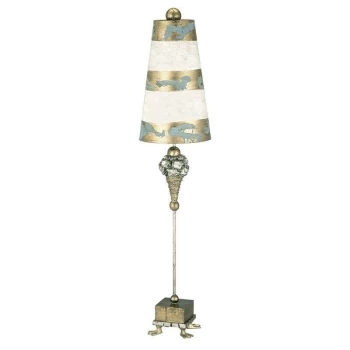 Image of Pompadour Luxe - 1 Light Table Lamp Gold, E27 - Elstead